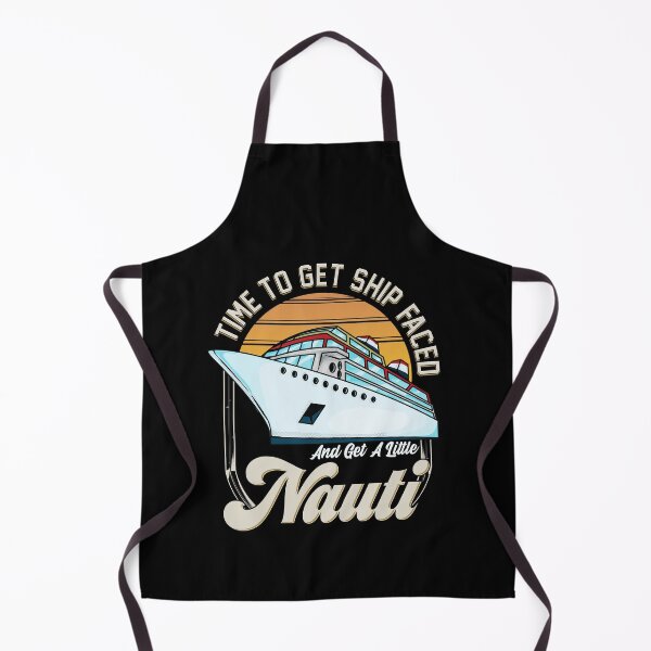 Aperçu de l'œuvre Il est temps de faire face au navire et d'obtenir un petit jeu de mot Nauti créée et vendue par perfectpresents.