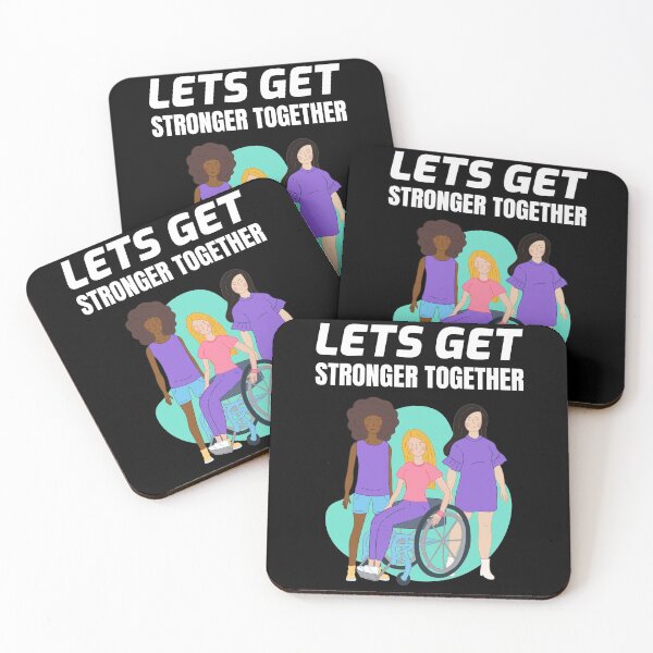 Item preview, Lets Get Stronger Together Friends designed and sold by jacks-tees.