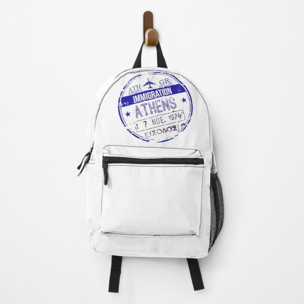 Item preview, Athens Greece Immigration Stamp designed and sold by Yiorgos Designs.