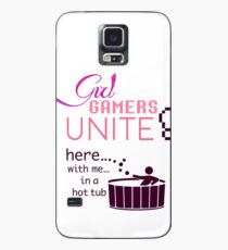 Girl Gamers Unite Case/Skin for Samsung Galaxy