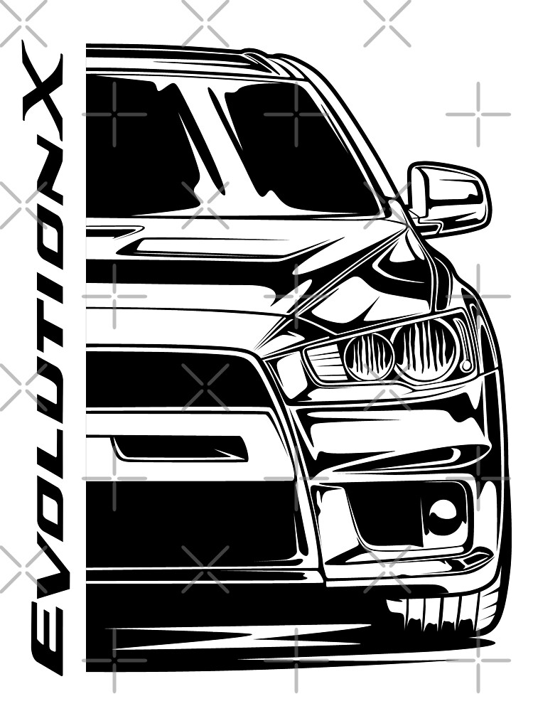 Lancer Evolution X Baby One-Piece