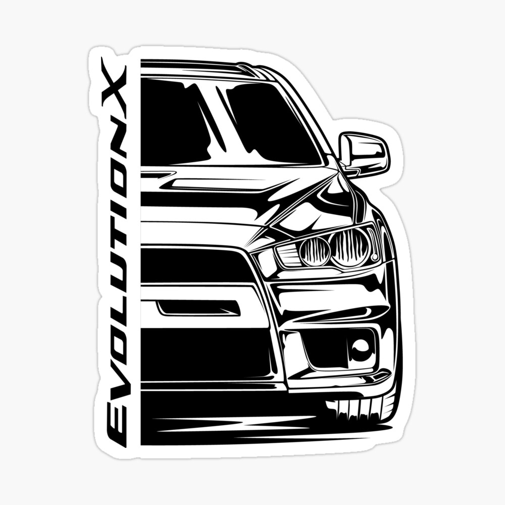 Lancer Evolution X Baby One-Piece