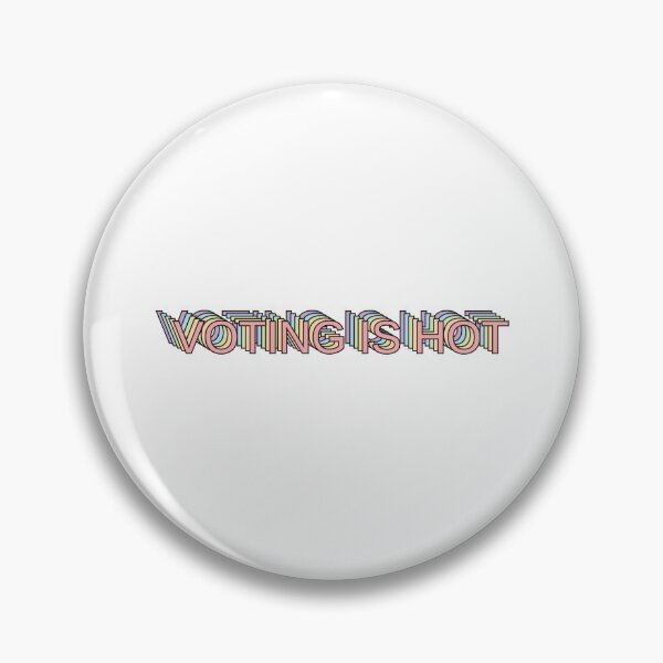 Item preview, Voting is hot designed and sold by Statim.