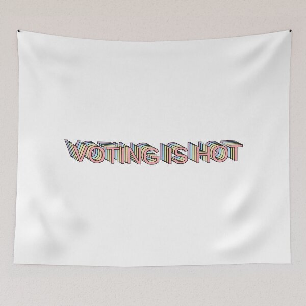Item preview, Voting is hot designed and sold by Statim.