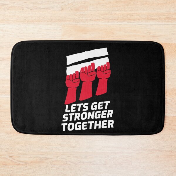 Item preview, Lets Get Stronger Together Fists designed and sold by jacks-tees.