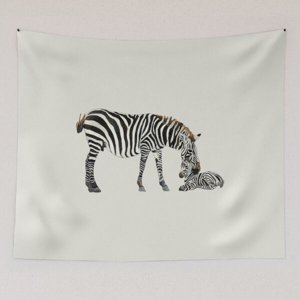 Item preview, Zebras In Watercolor designed and sold by Angeles M. Pomata.