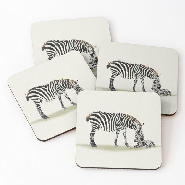 Item preview, Zebras In Watercolor designed and sold by Angeles M. Pomata.