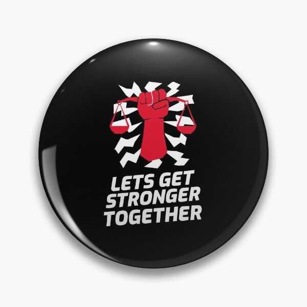 Item preview, Lets Get Stronger Together Equal designed and sold by jacks-tees.