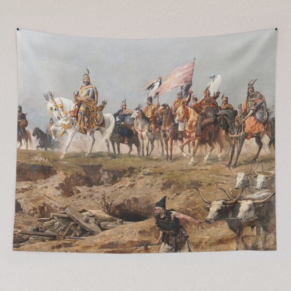 Item preview, The Entry of the Hungarians designed and sold by Ouijawedge.