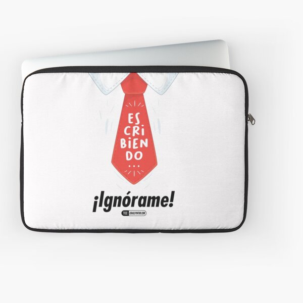 Writing Ignore me! Laptop Sleeve