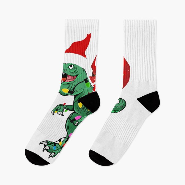 Item preview, santa riding tree rex designed and sold by marcek.