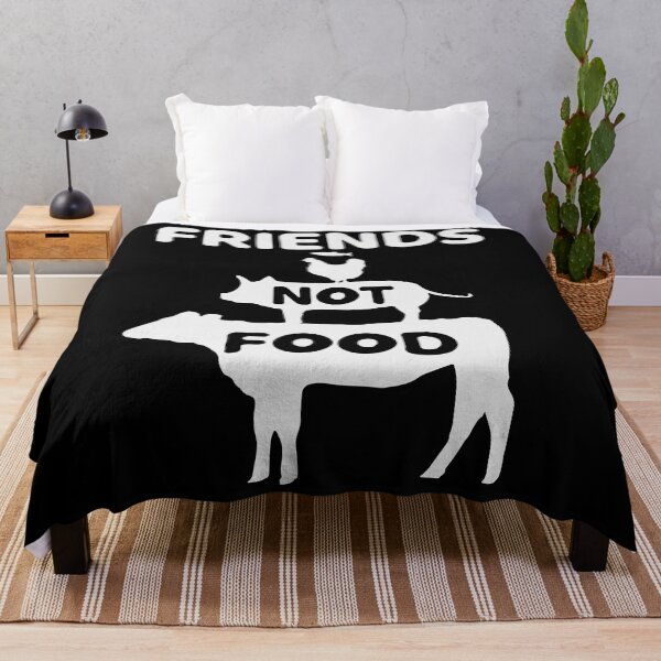 Item preview, Friends Not Food - Vegan Tee - Vegan Shirt - Animal Liberation - Vegan Gift designed and sold by ThirTee.