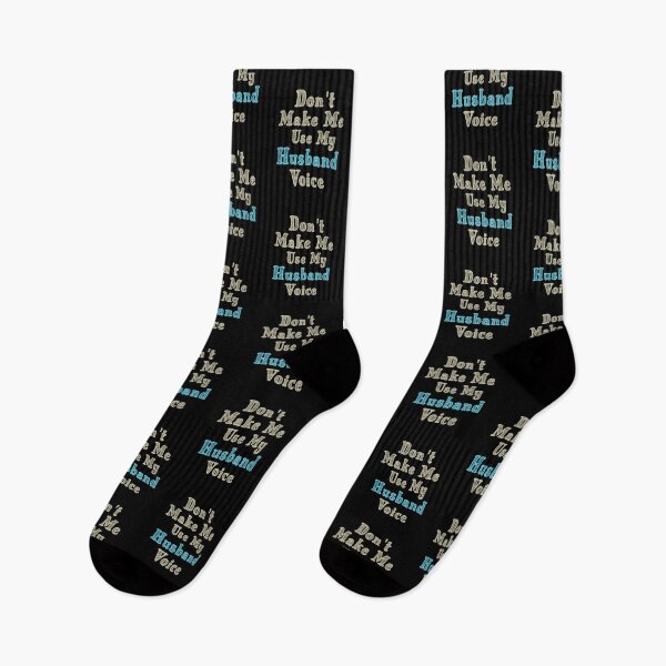Item preview, Don't Make Me Use My Husband Voice, Cute Funny Gift Idea designed and sold by awesomedraw.