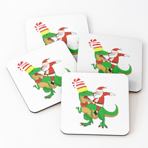Item preview, santa riding trex designed and sold by marcek.