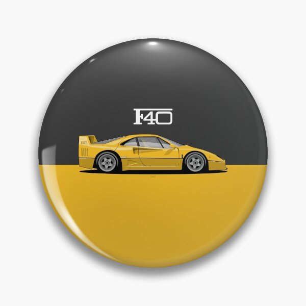 Item preview, F40 yellow  Car designed and sold by Keyur44.