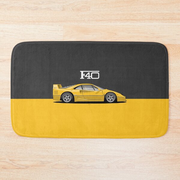 Item preview, F40 yellow  Car designed and sold by Keyur44.