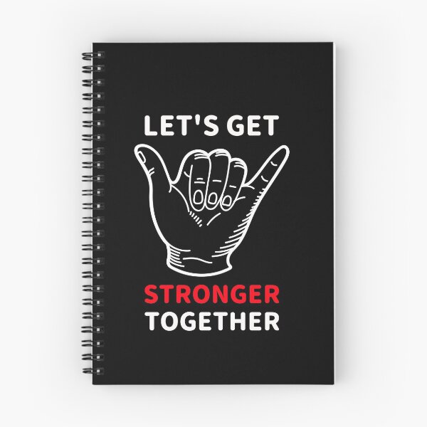 Item preview, Lets Get Stronger Together Hand designed and sold by jacks-tees.
