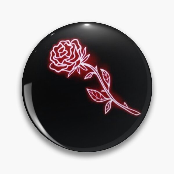 Aperçu de l'œuvre rose rose fond noir créée et vendue par FATIB.