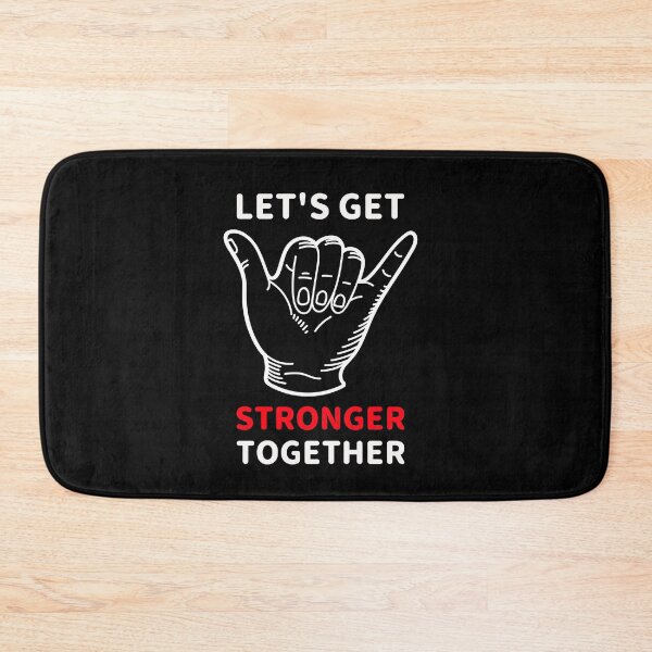 Item preview, Lets Get Stronger Together Hand designed and sold by jacks-tees.