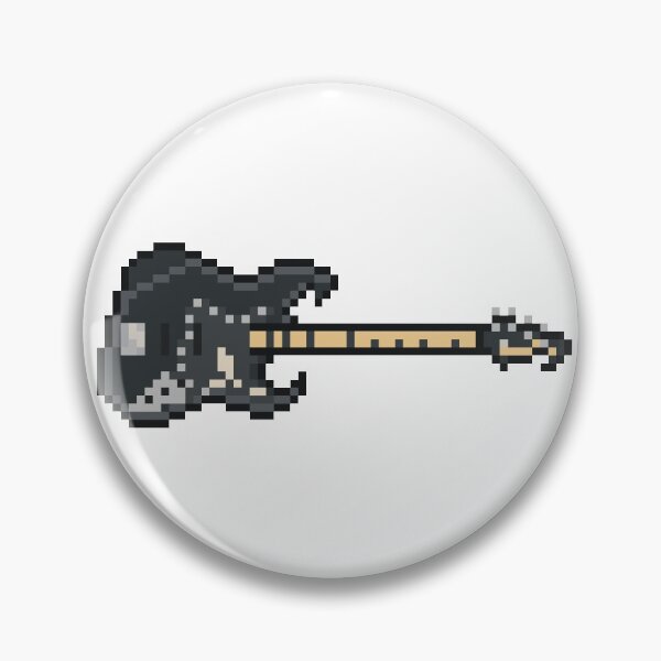 Item preview, Pixel Black Eagle Bass Guitar designed and sold by gkillerb.