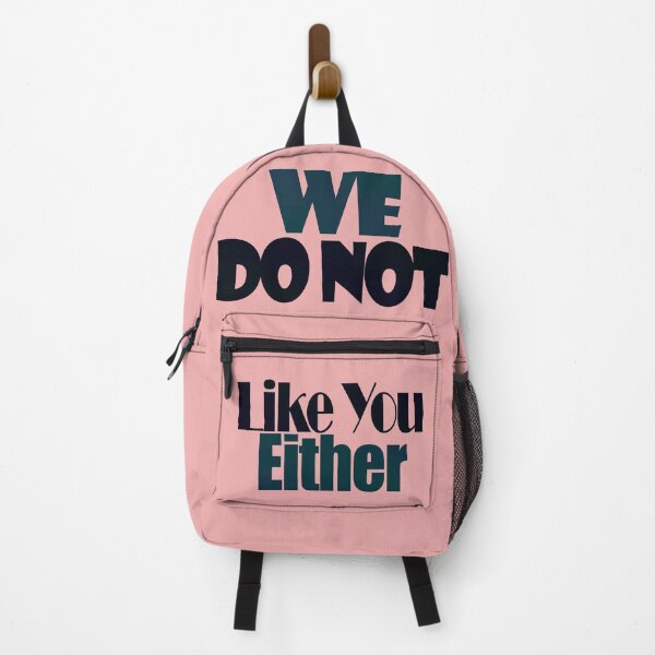 Item preview, We Do Not Like You Either-  Black version designed and sold by EvaWolf.