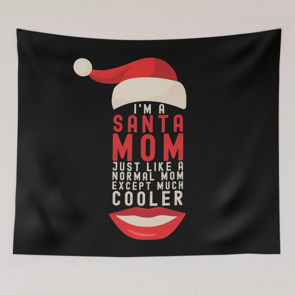 Item preview, Santa Mom Cool Christmas designed and sold by SAVWIS.