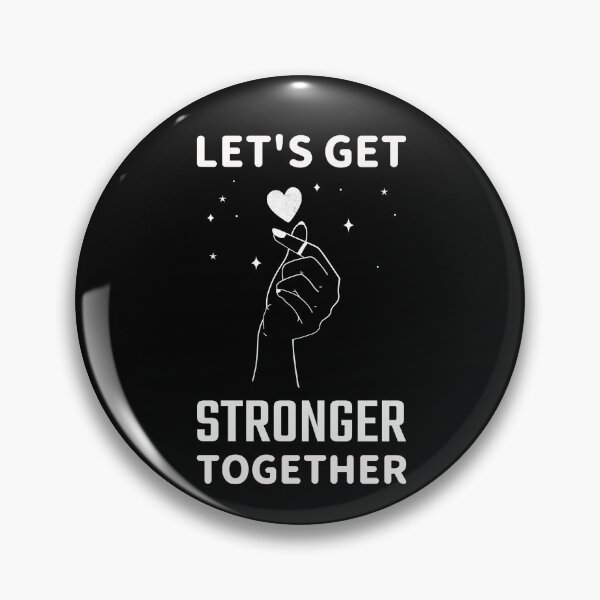 Item preview, Lets Get Stronger Together Hand designed and sold by jacks-tees.