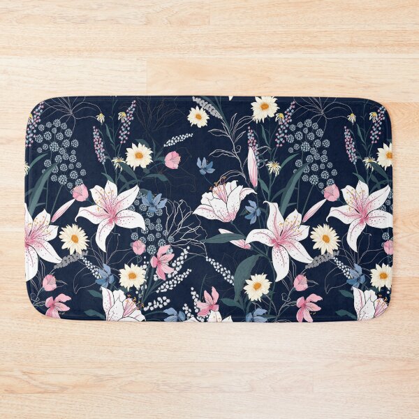 Item preview, fitted flowers pattern designed and sold by virilamissa.
