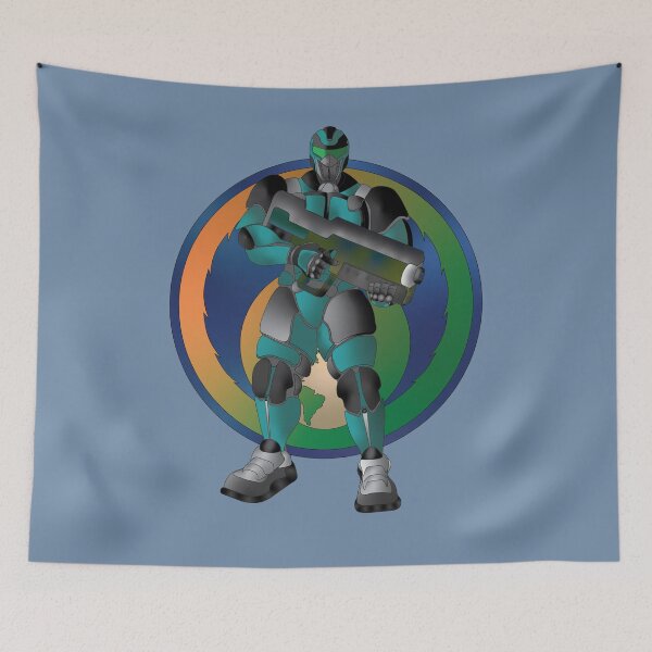 Item preview, Futuristic Super Soldier designed and sold by JCAD312.