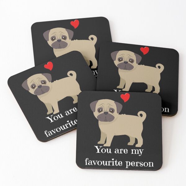 Item preview, Pug funny quote cartoon pug designed and sold by OneTimeEngineer.