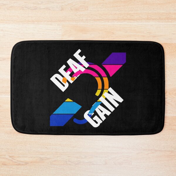 Aperçu de l'œuvre Emblème pour les malentendants - Deaf Gain Rainbow Aid créée et vendue par The Green Corner.