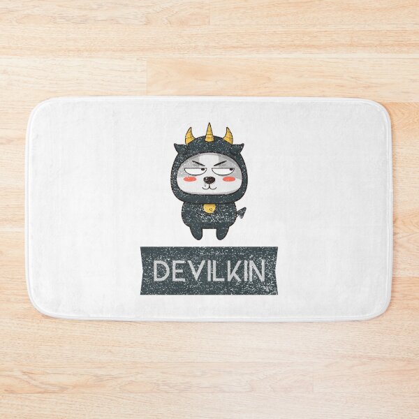 Item preview, Devilkin- cute little devil baby dog with horns designed and sold by josephsteez.