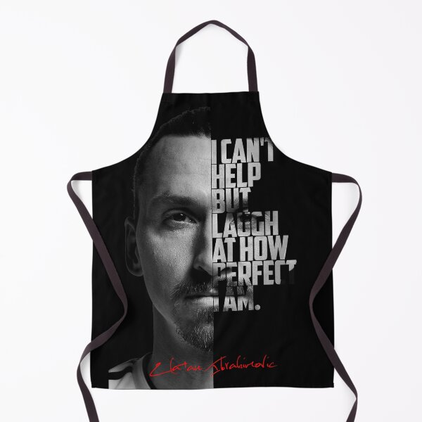 Item preview, Black and white Zlatan Ibrahimovic quote poster designed and sold by Enea Kelo.