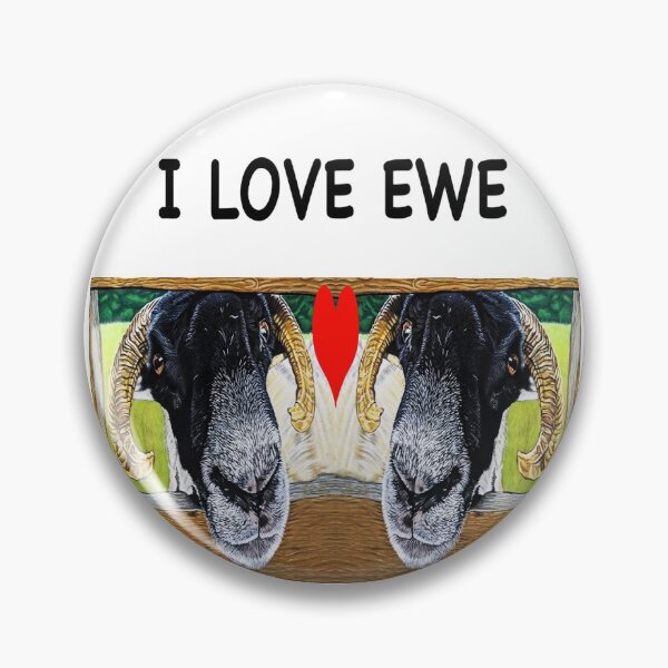 Item preview, I love you, love you, Ewe, Sheep, I love Ewe designed and sold by IslesArt.