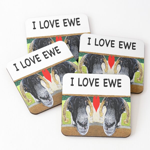 Item preview, I love you, love you, Ewe, Sheep, I love Ewe designed and sold by IslesArt.