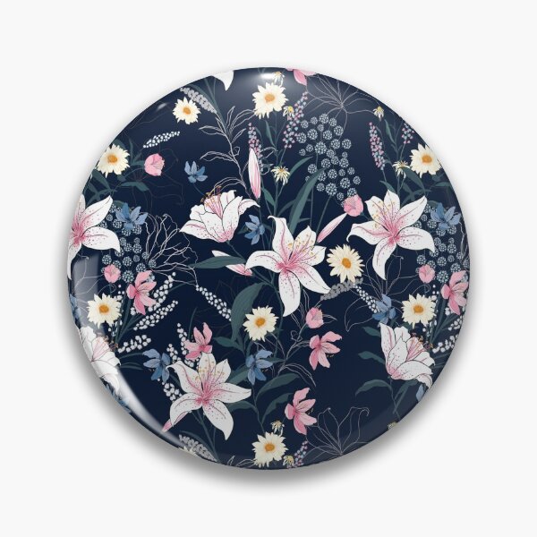 Item preview, fitted flowers pattern designed and sold by virilamissa.