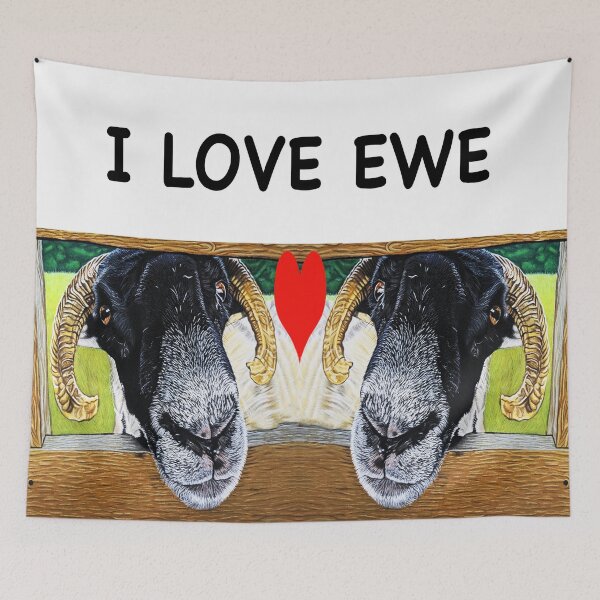 Item preview, I love you, love you, Ewe, Sheep, I love Ewe designed and sold by IslesArt.