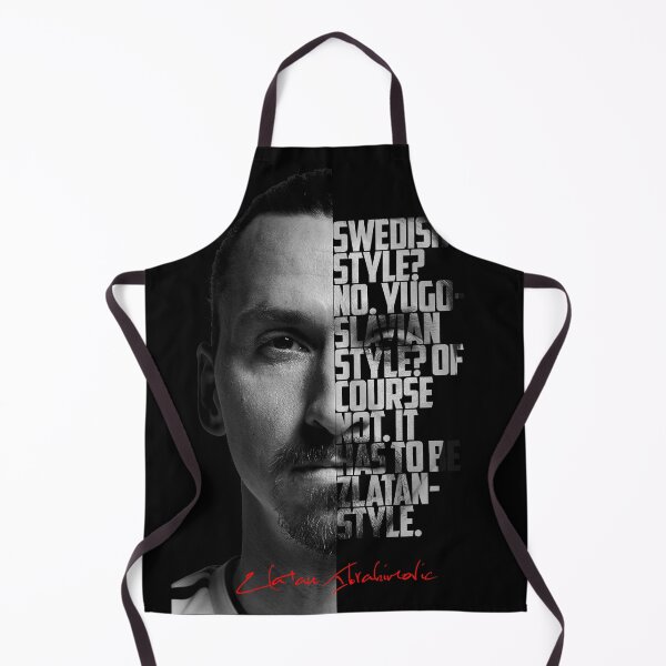 Item preview, Black and white Zlatan Ibrahimovic quote poster designed and sold by Enea Kelo.