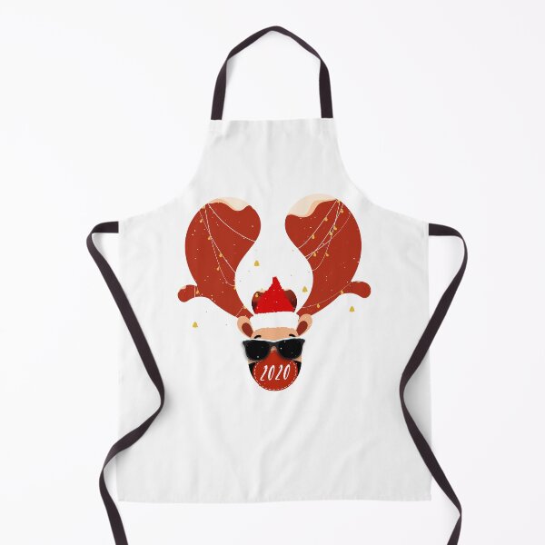 Item preview, santa with face mask designed and sold by marcek.