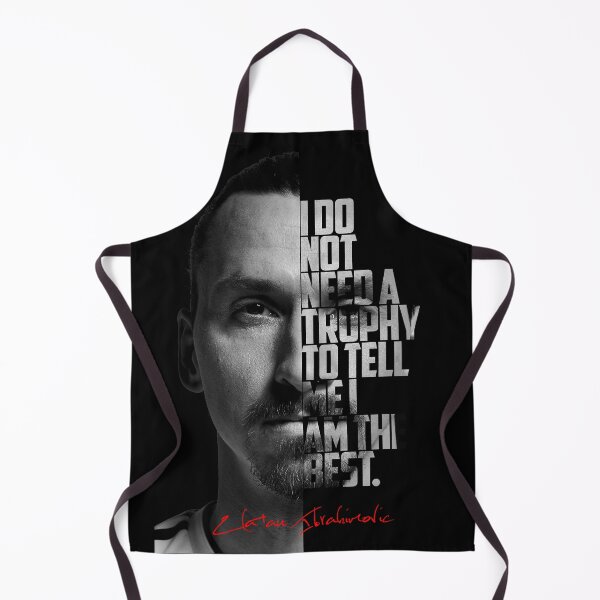 Item preview, Black and white Zlatan Ibrahimovic quote poster designed and sold by Enea Kelo.