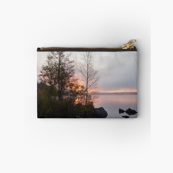 Item preview, The rising sun over the foggy lake designed and sold by Jouko Lehto Photography.