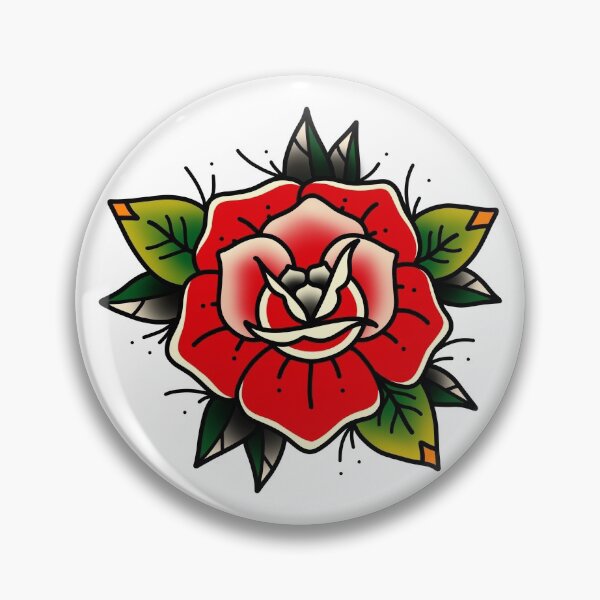 Item preview, Rose Old School V designed and sold by SoulArtLove.