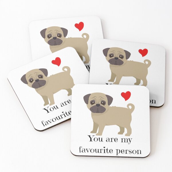 Item preview, Pug funny quote cartoon pug designed and sold by OneTimeEngineer.