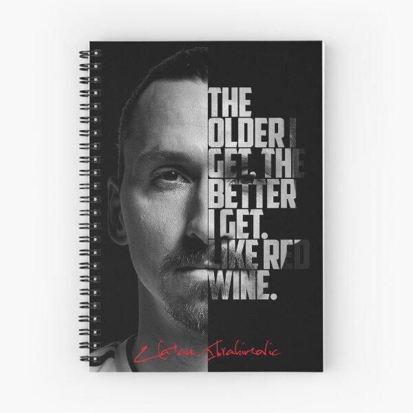 Item preview, Black and white Zlatan Ibrahimovic quote poster designed and sold by Enea Kelo.