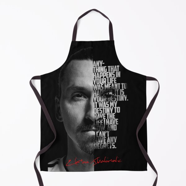 Item preview, Black and white Zlatan Ibrahimovic quote poster designed and sold by Enea Kelo.