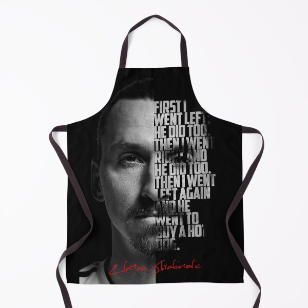 Item preview, Black and white Zlatan Ibrahimovic quote poster designed and sold by Enea Kelo.