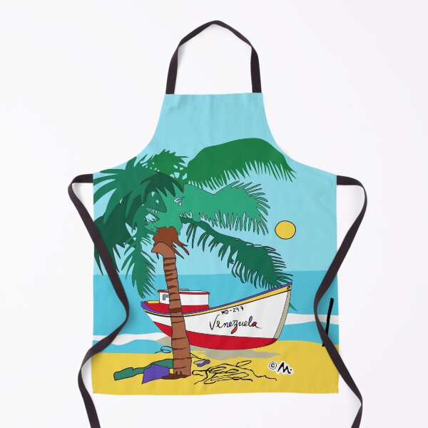Item preview, Peñero under the shade of a palm tree on Margarita Island designed and sold by Miduart.