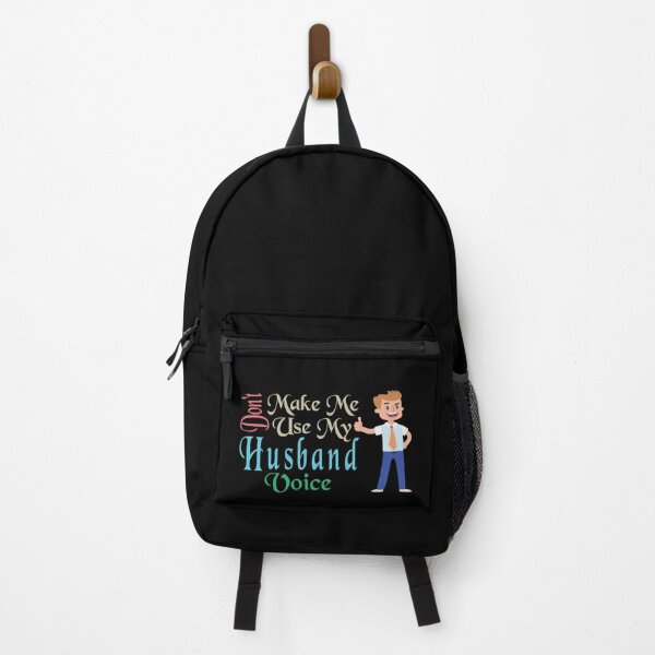 Item preview, Don't Make Me Use My Husband Voice, Cute Funny Gift Idea designed and sold by awesomedraw.