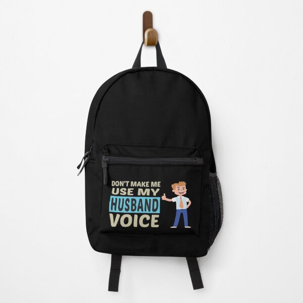 Item preview, Don't Make Me Use My Husband Voice, Cute Funny Gift Idea designed and sold by awesomedraw.