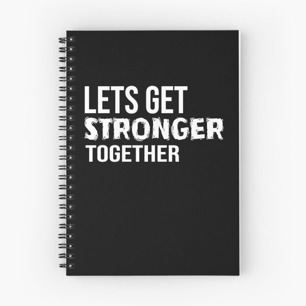 Item preview, Lets Get Stronger Together Text Bold designed and sold by jacks-tees.